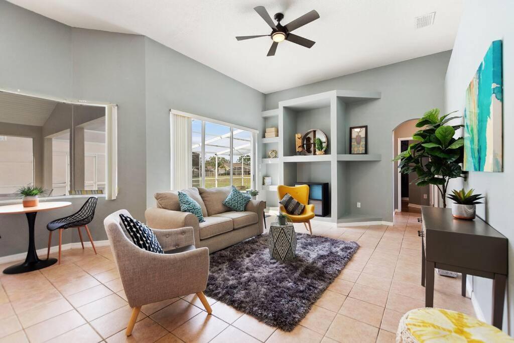 Spacious Disney Themed 5Bed Villa! Private Heated Enclosed Pool/Spa/Bbq! Davenport Buitenkant foto